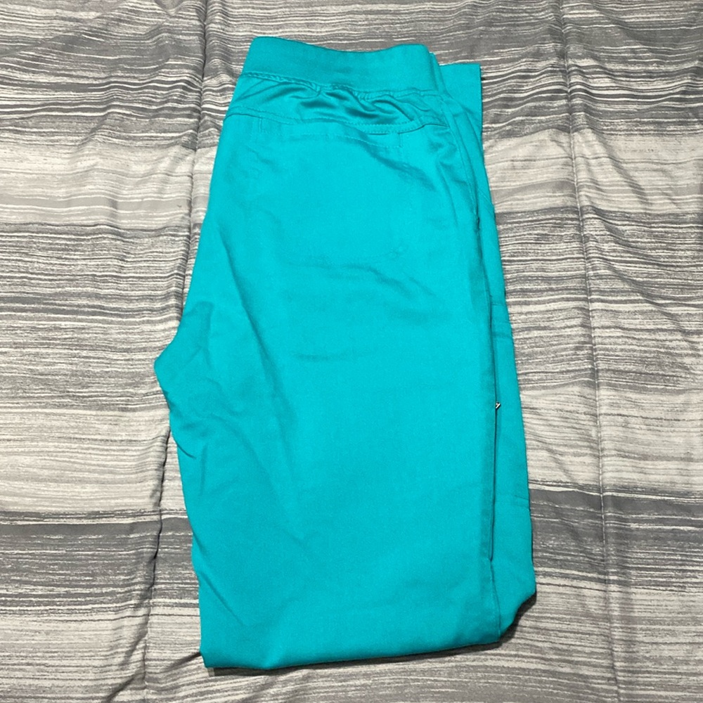 Teal, Greys Anatomy By Barco Scrub Bottoms.